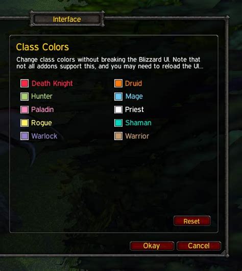 Class Roles. . Elvui class color nameplates